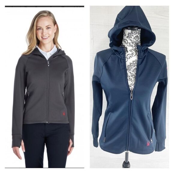 Spyder Hayer Full Zip Hooded Fleece Lined Jacket - Picture 1 of 11